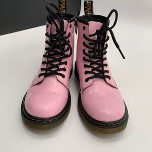DR martens pink boots girls kids sz 3 usa
